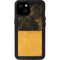 Black and Gold Split Marble iPhone 15 Plus Waterproof Case